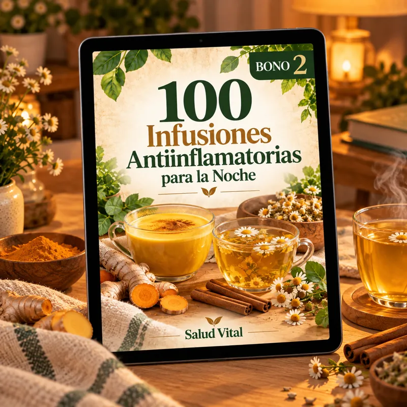 100 Infusiones y Bebidas Antiinflamatorias para la Noche